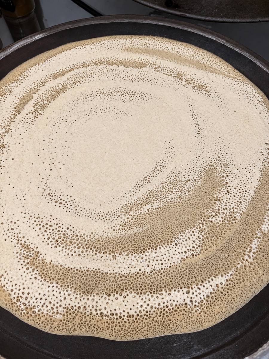 Freshly baked injera (5)