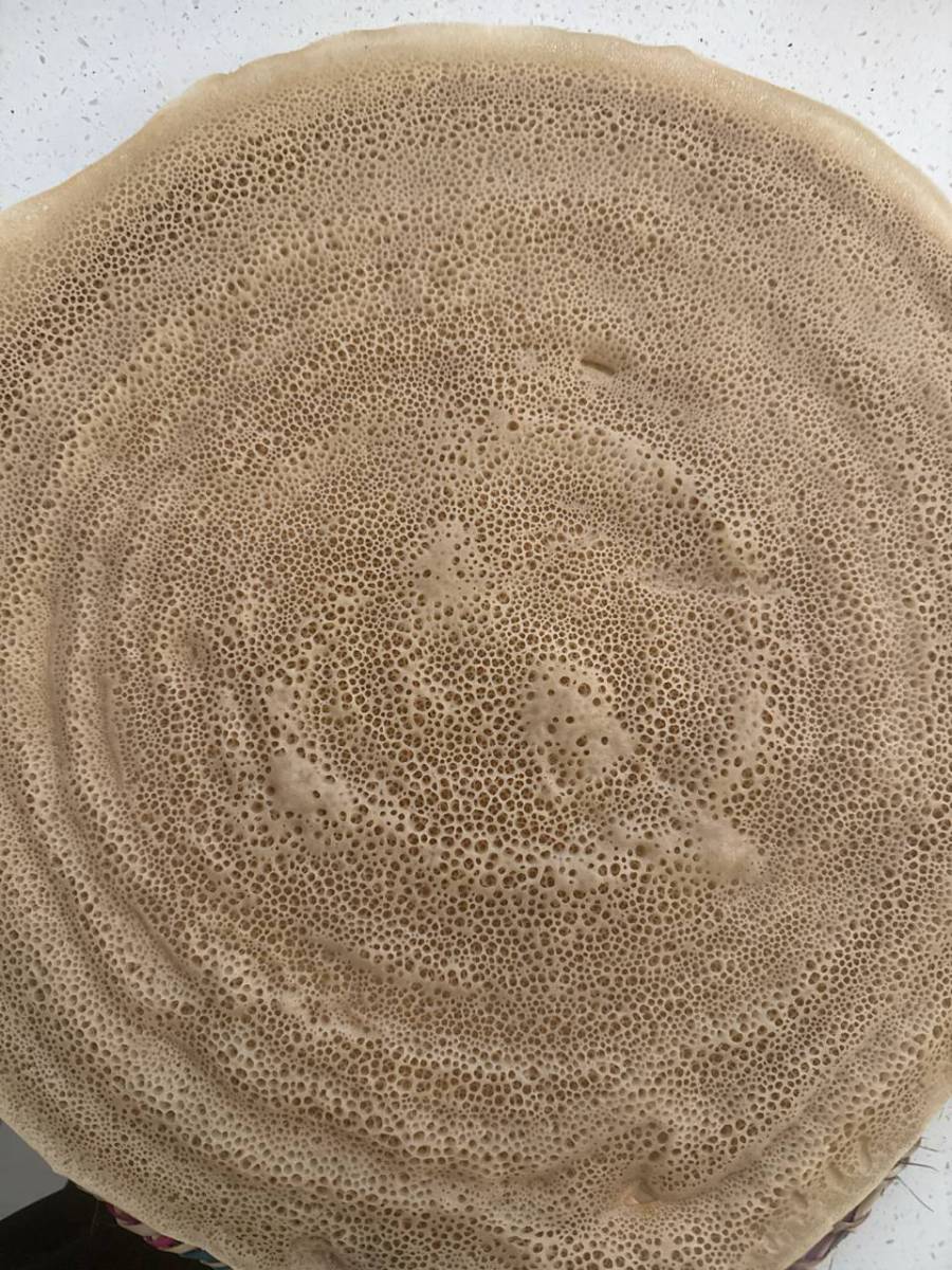 Freshly baked injera (5) view 3